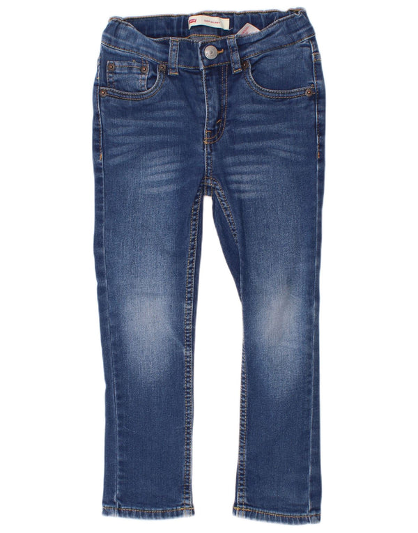 Levi's Vaqueros pitillo para niños 3-4 años W22 L17 Algodón azul