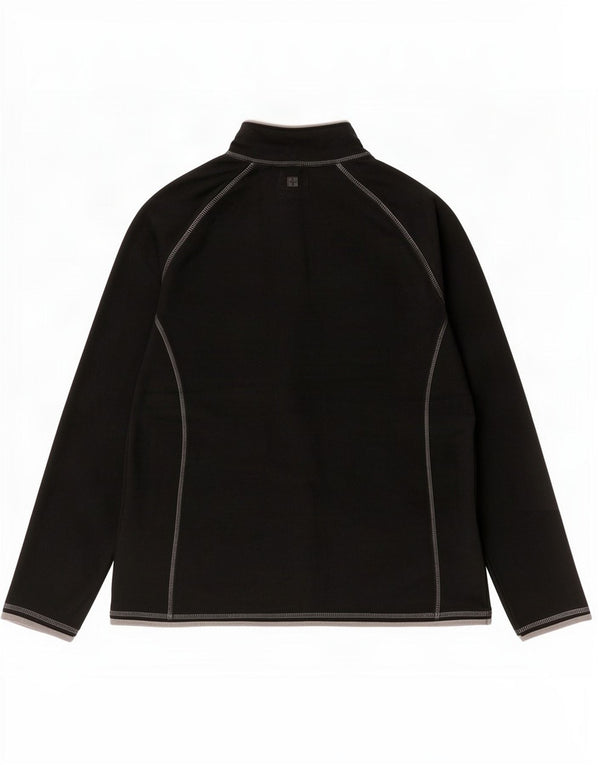 Jersey polar con cremallera y cuello para mujer de Mountain Warehouse UK 44 Large Black
