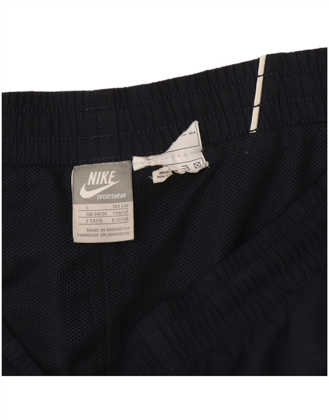 Nike - Pantalones cortos deportivos para hombre, talla grande, color negro