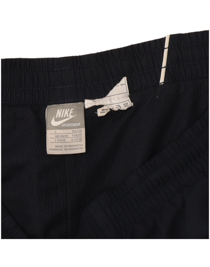 Nike - Pantalones cortos deportivos para hombre, talla grande, color negro