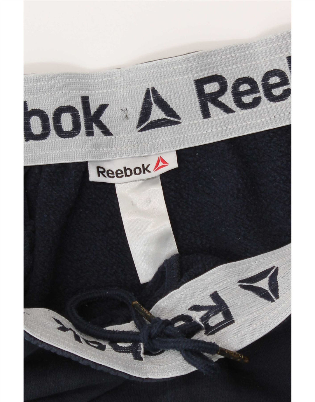 Reebok Hombre Cargo Chándal Pantalones Joggers Grande Azul Marino