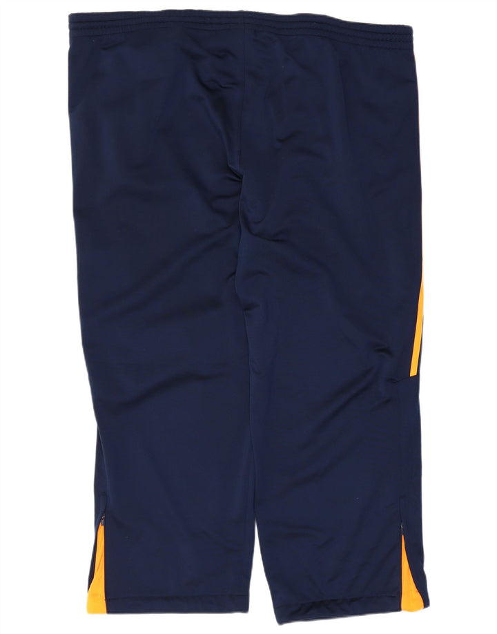 Adidas - Pantalón de chándal para hombre, talla 2XL, color azul marino, poliéster