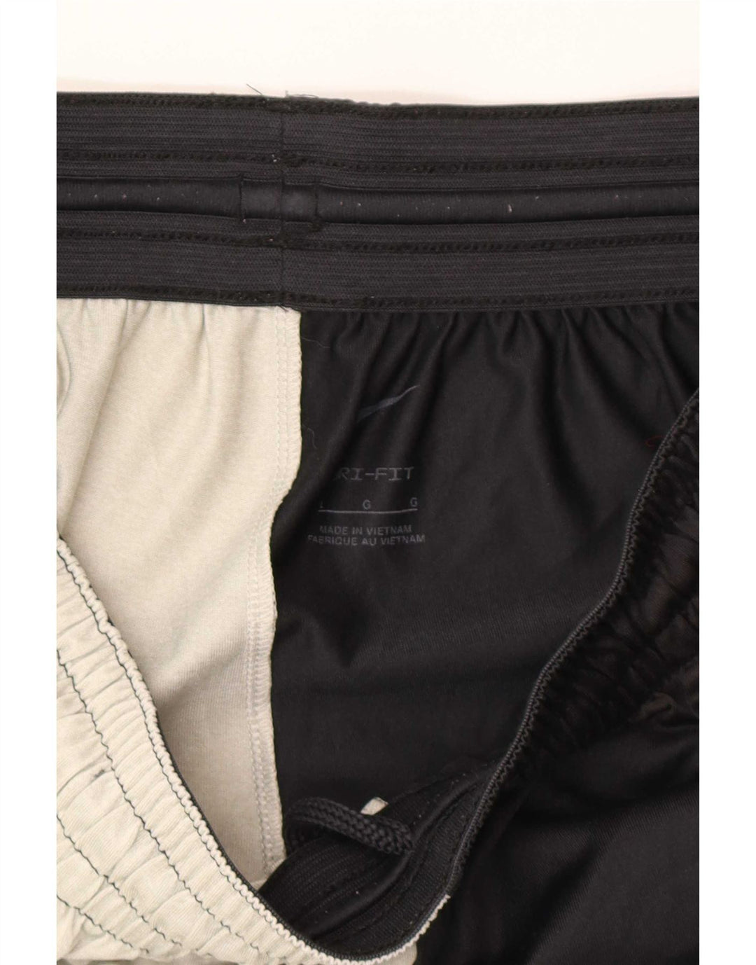 Nike Dri Fit Graphic - Pantalones cortos deportivos para hombre (poliéster), color negro
