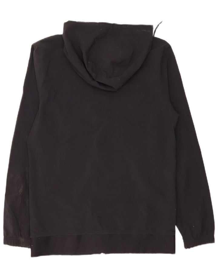 Under Armour Chaqueta impermeable con capucha para hombre UK 36 Small Black Colourblock