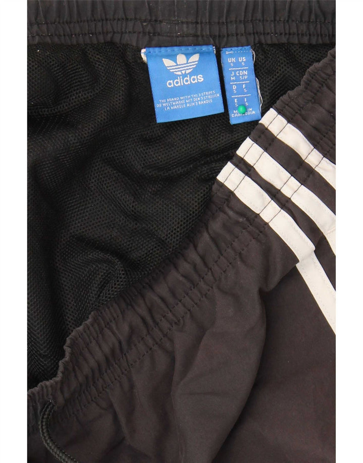 Adidas Mens Graphic Sport Shorts Pequeño Negro