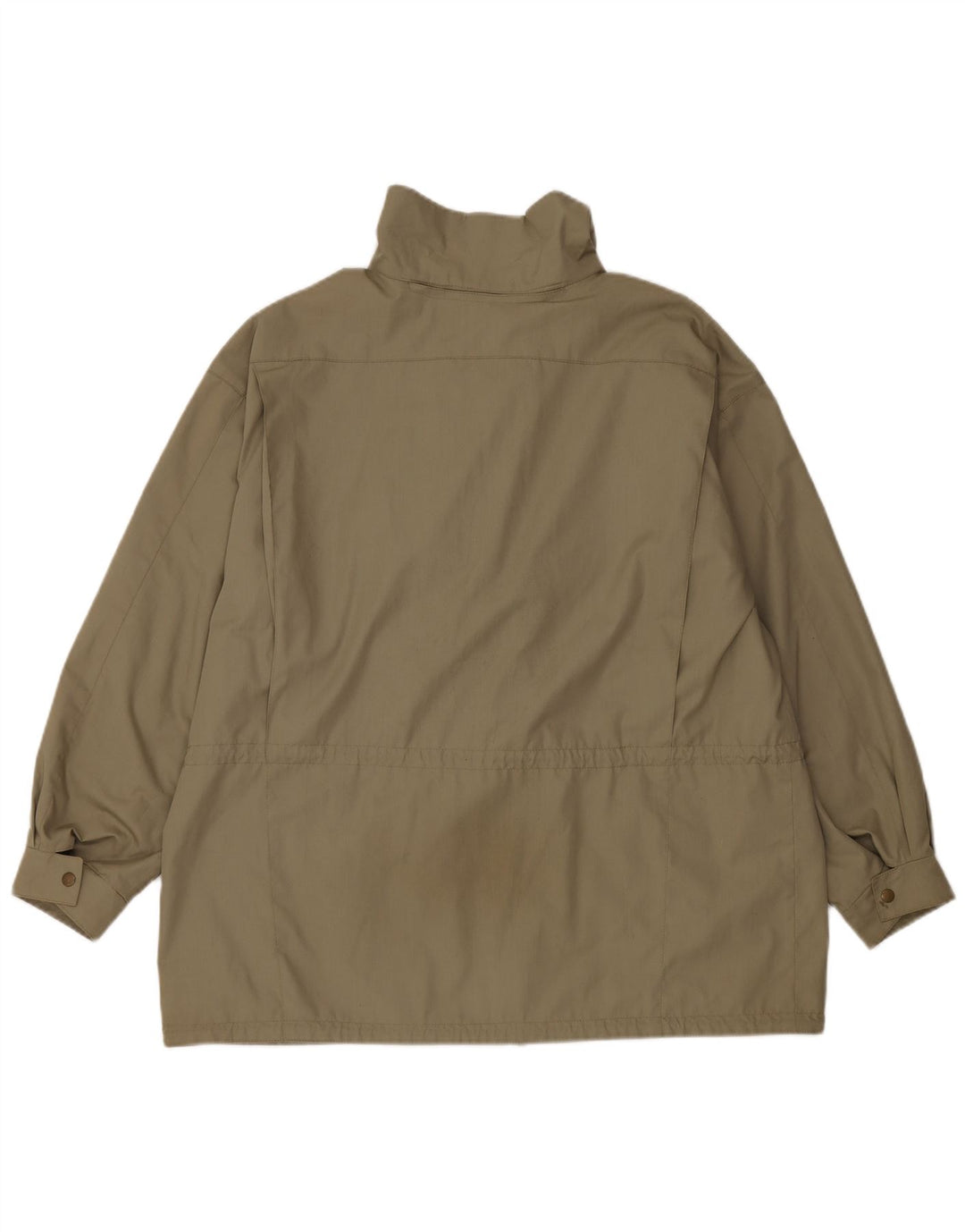 Diolen Chaqueta impermeable holgada con capucha para mujer EU 48 2XL Poliéster caqui