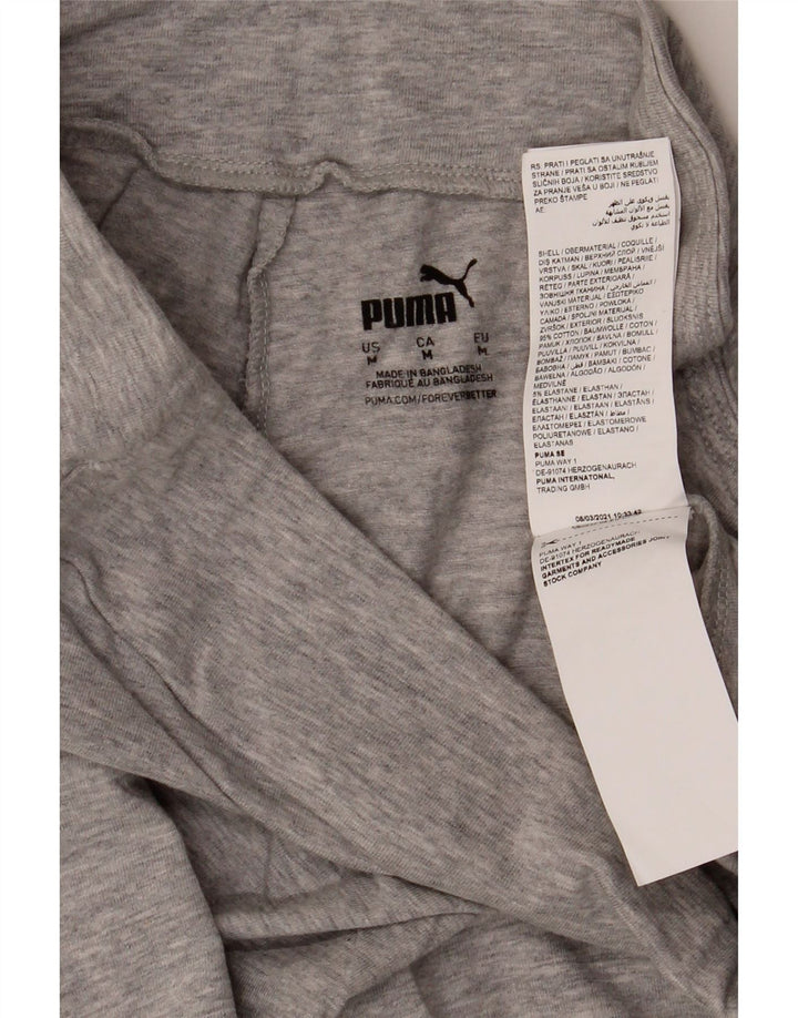 Puma Leggings gráficos para mujer UK 44 Algodón gris medio