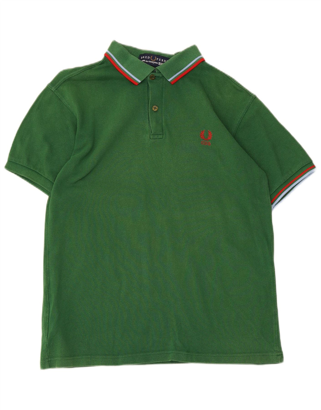 Polo Fred Perry Hombre Pequeño Algodón Verde