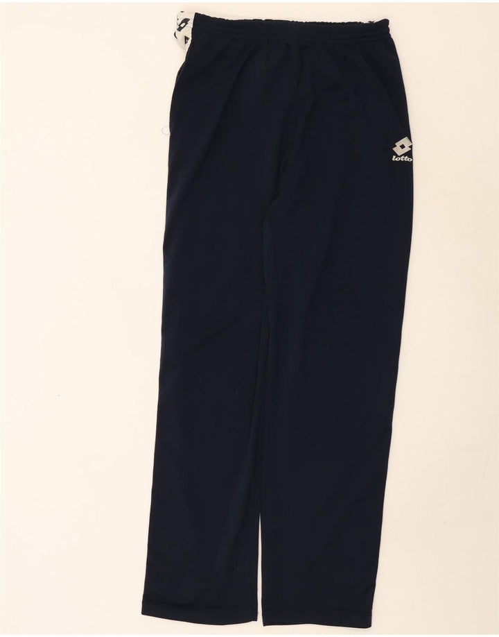 Lotto Hombre Pantalones De Chándal Gráficos Color Block En Azul Marino Medio