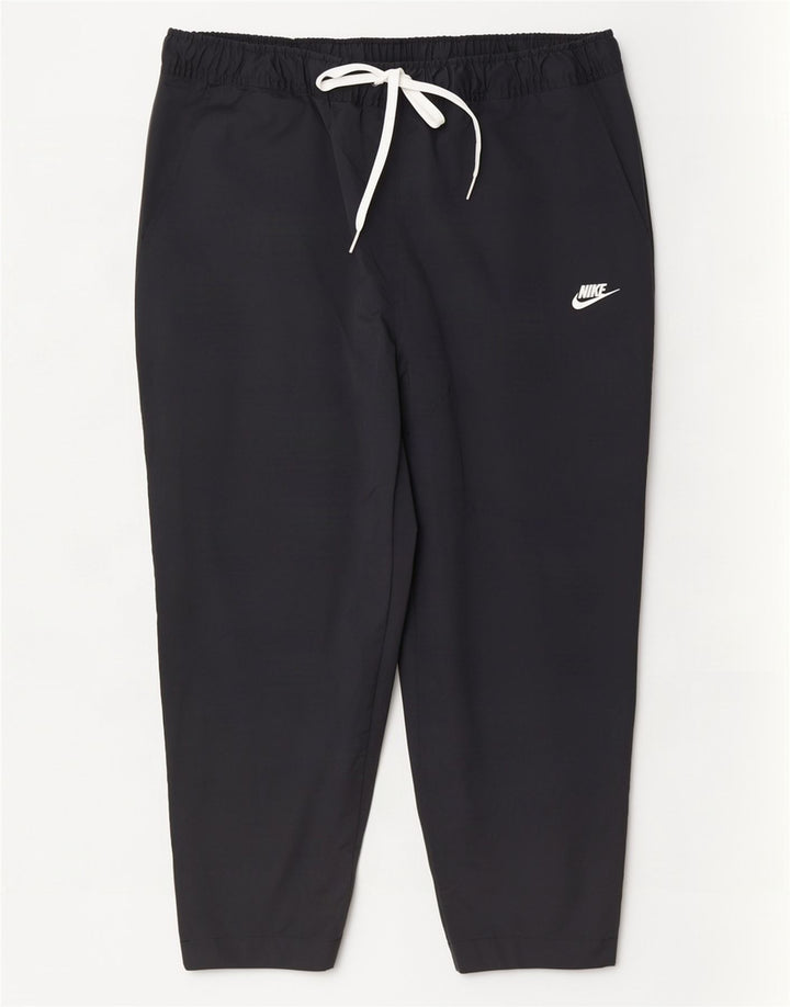 Nike - Pantalones de chándal para mujer, talla 48, 2XL, color negro, poliéster