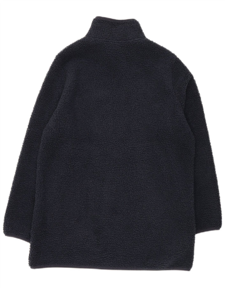 Jack Wolfskin Chaqueta polar para mujer UK 40 XL Poliéster azul marino