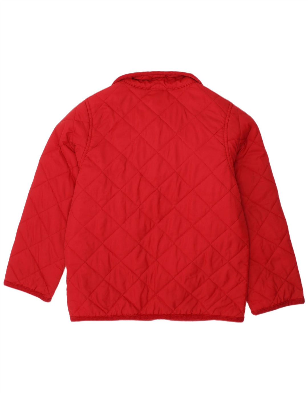 Benetton Cazadora Acolchada Niña 4-5 Años XS Rojo Poliamida