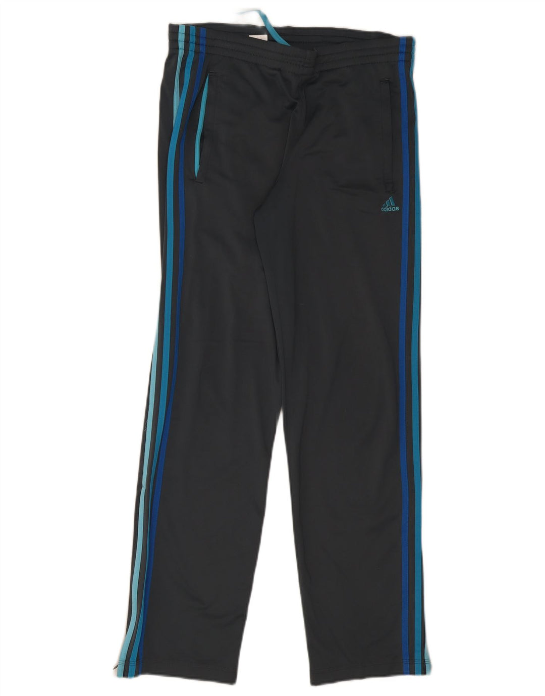 Adidas Pantalones de chándal para hombre UK 36/38 Small Gris Poliéster