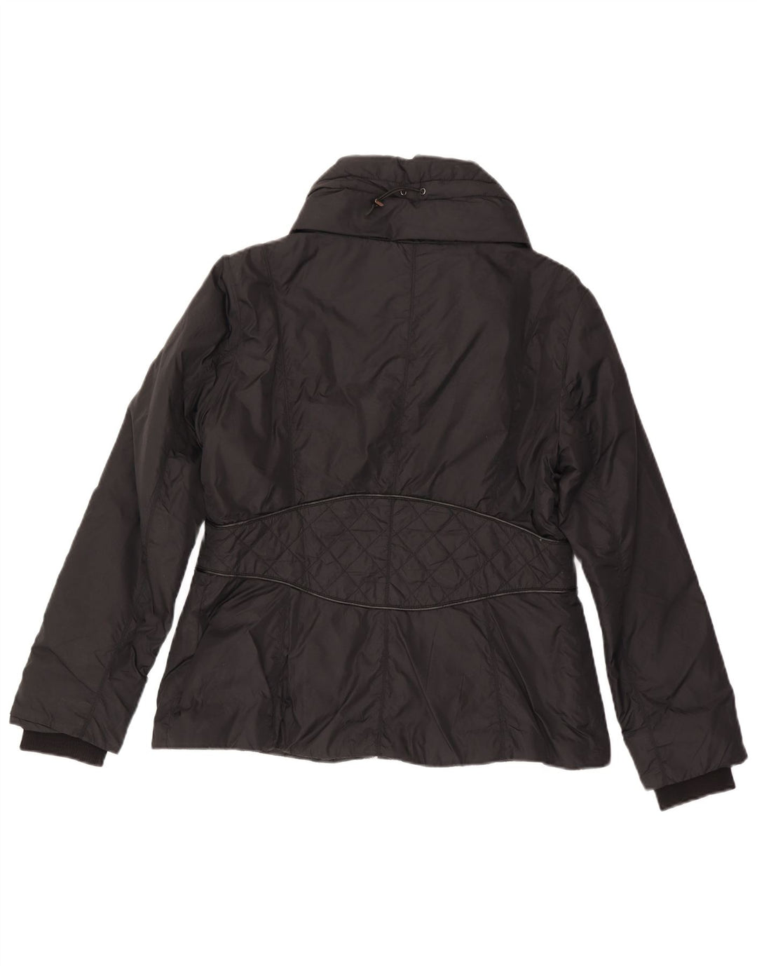 Zara Mujer Chaqueta Acolchada ES 40 XL Poliéster Negro