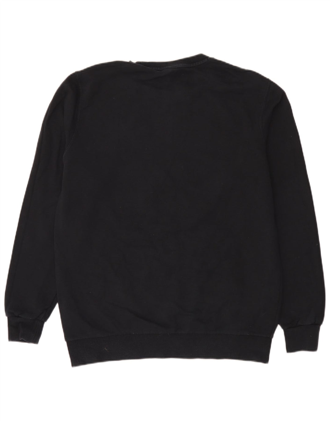 Puma Hombre Sudadera Jumper Grande Algodón Negro