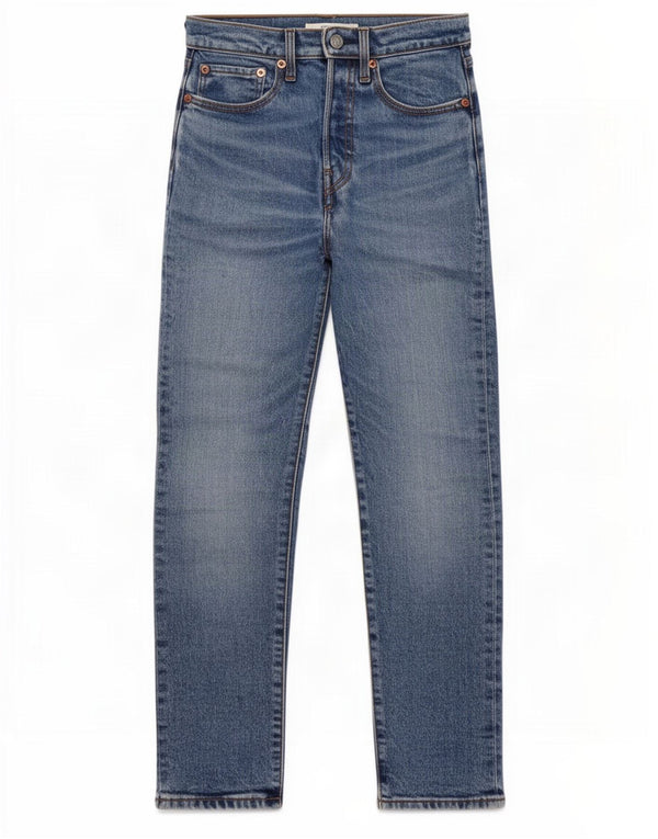 Vaqueros Levi's Mujer Wedgie Rectos W25 L27 Algodón Azul