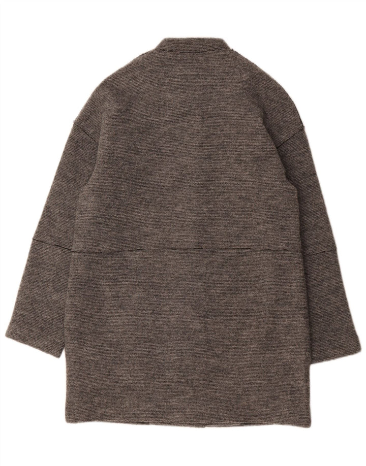 Esprit Abrigo para mujer UK 40 Lana gris medio