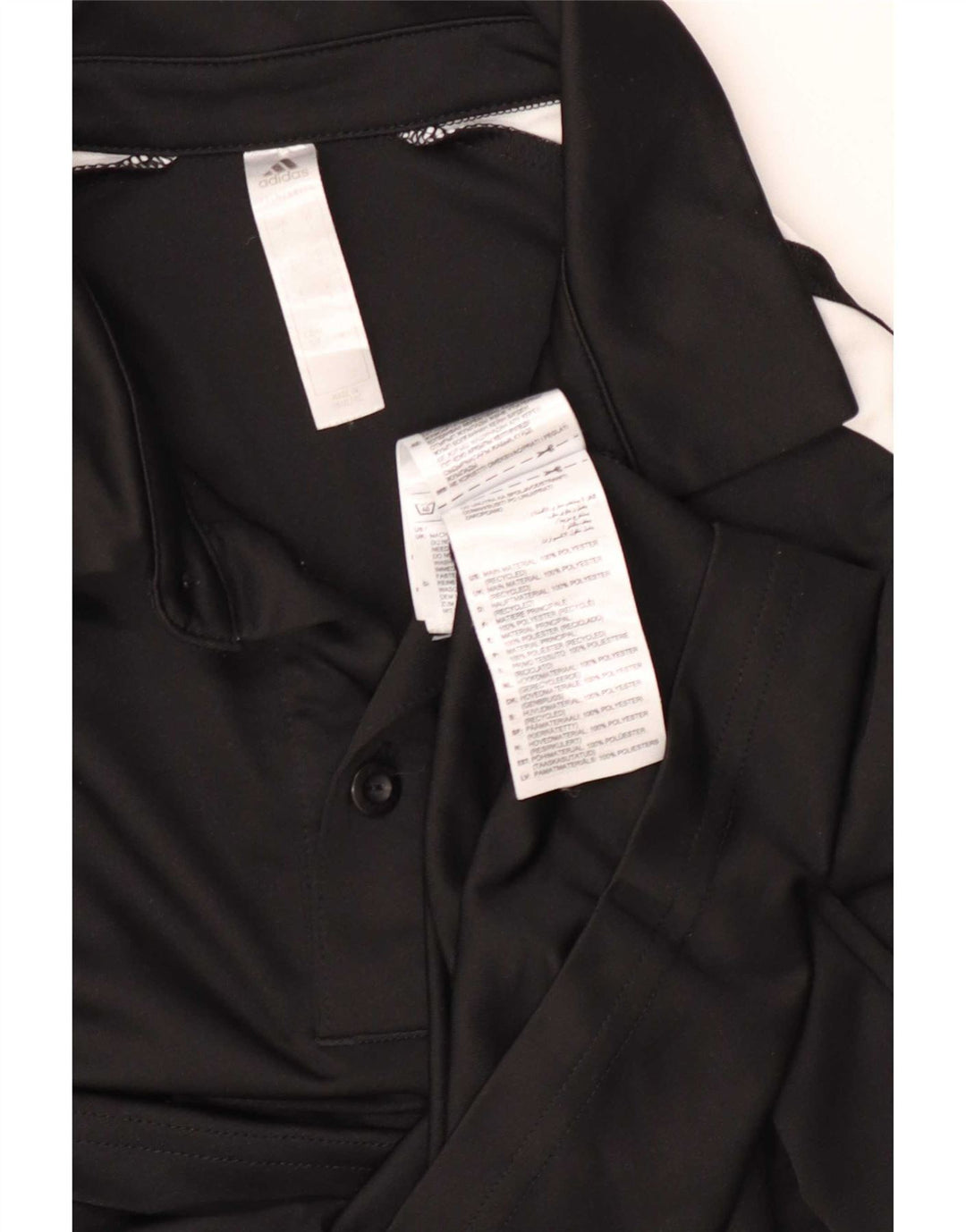 Adidas Hombre Aeroready Polo Polo Pequeño Negro Colorblock Poliéster