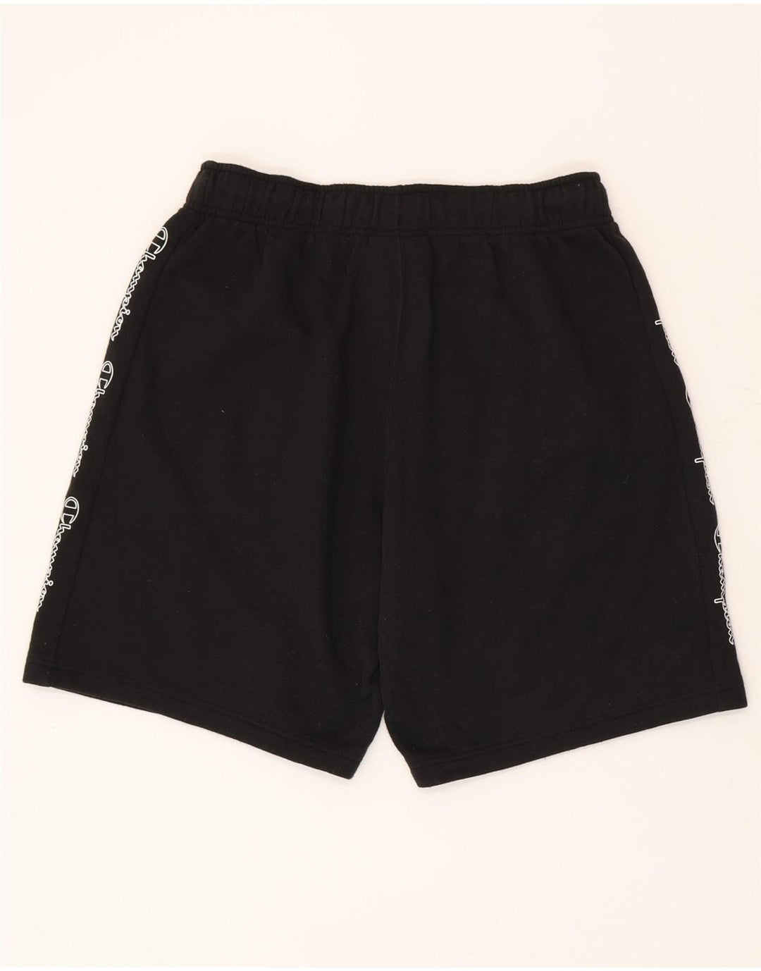 Champion Shorts deportivos gráficos para hombre Algodón negro mediano