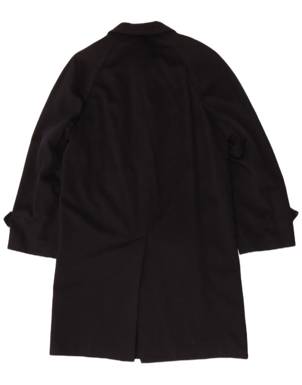Abrigo para hombre Dalton & Forsythe x Loro Piana IT 46 Small Black Wool