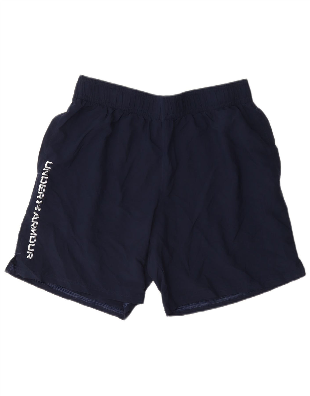 Under Armour Pantalones cortos deportivos gráficos para hombre Poliéster azul marino grande