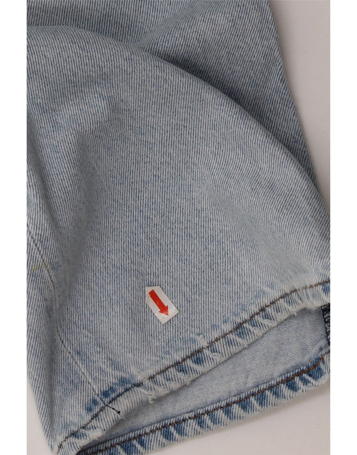 Vaqueros Levi's Mujer Ribcage Rectos W25 L29 Algodón Azul