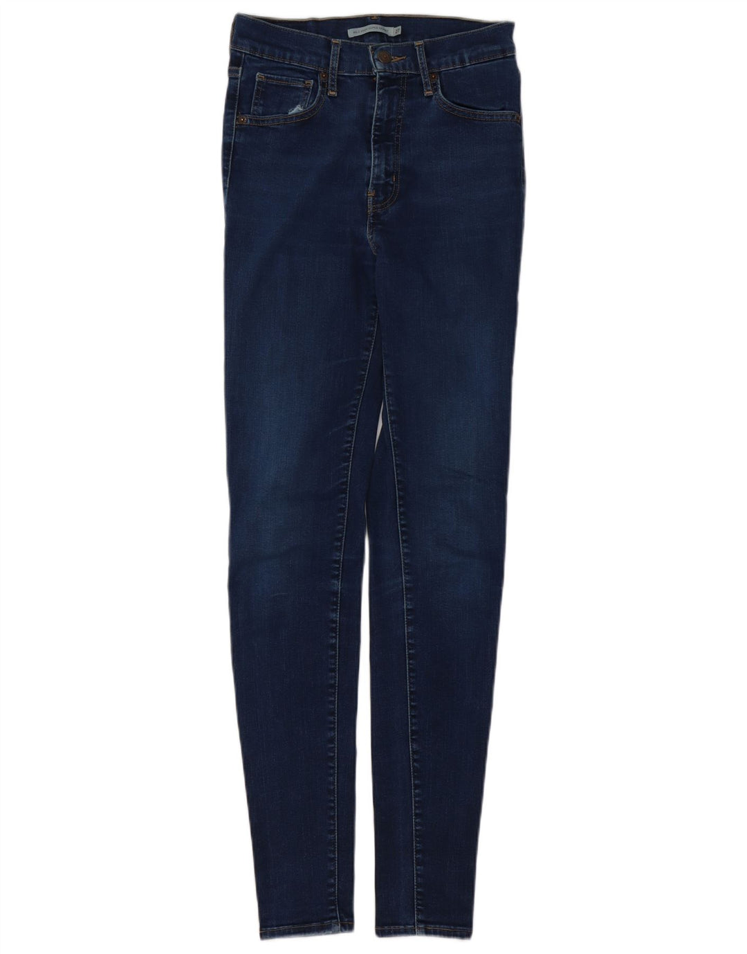 LEVI'S Vaqueros súper ajustados Mile High para mujer W27 L32 Algodón azul marino
