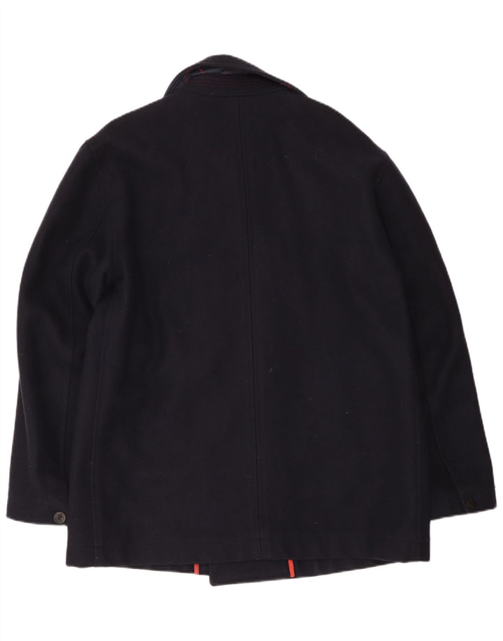 Elvstrom Chaquetón para hombre UK 42 XL Lana azul marino