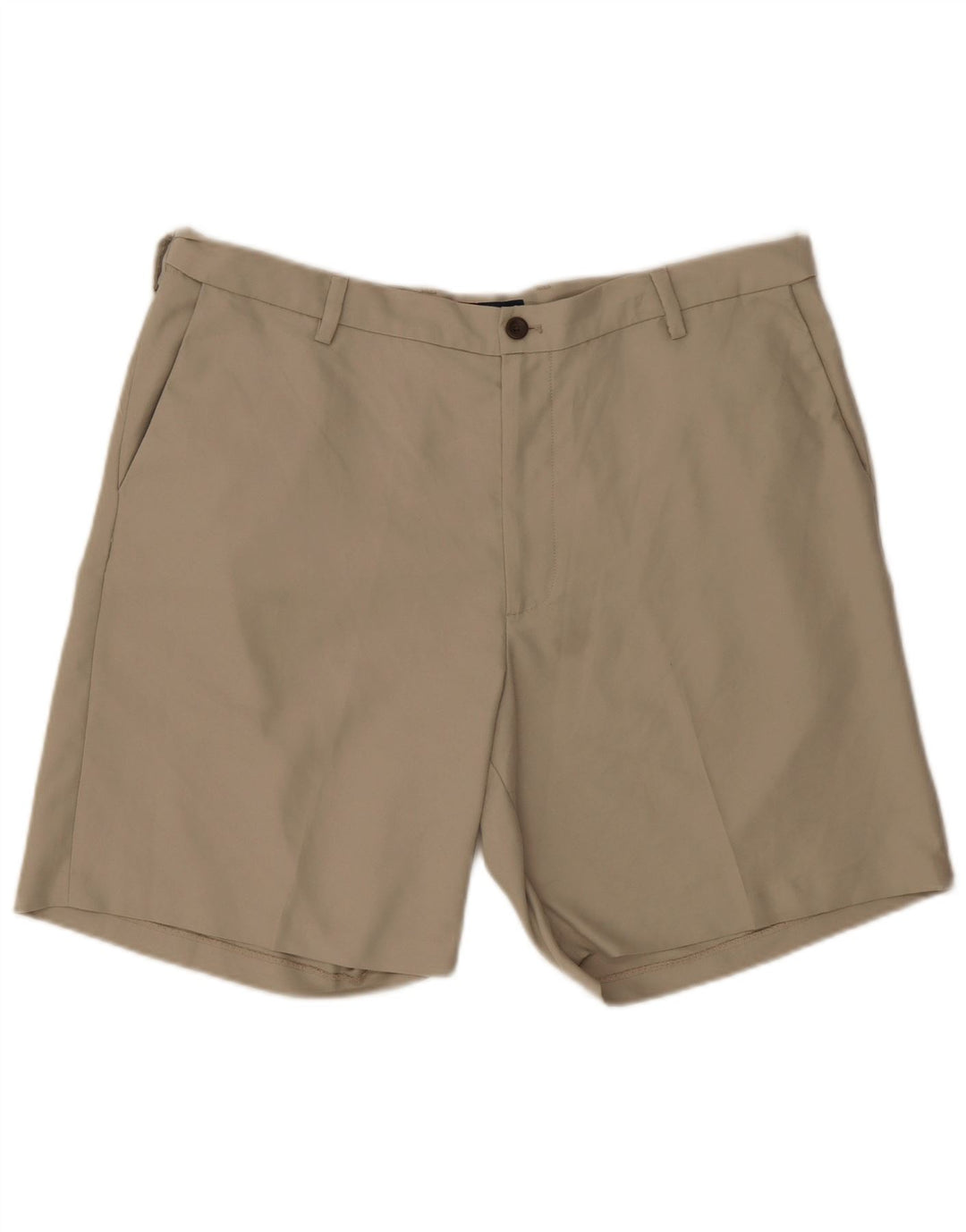 Chaps Pantalones cortos chinos para hombre W40 XL Poliéster beige