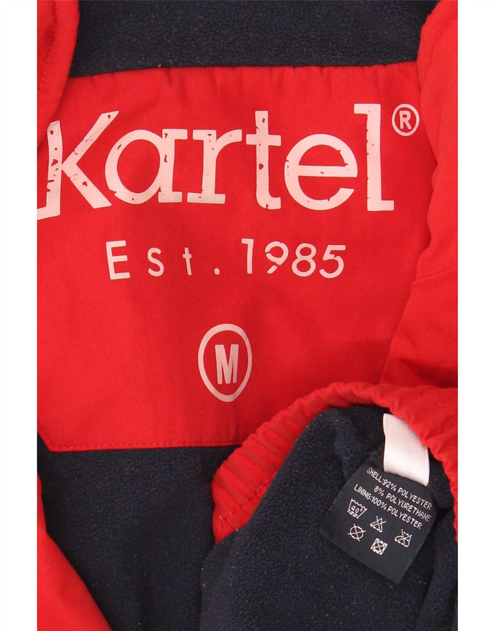 Kartel Chaqueta Bomber para Hombre UK 38 Mediano Rojo Poliéster