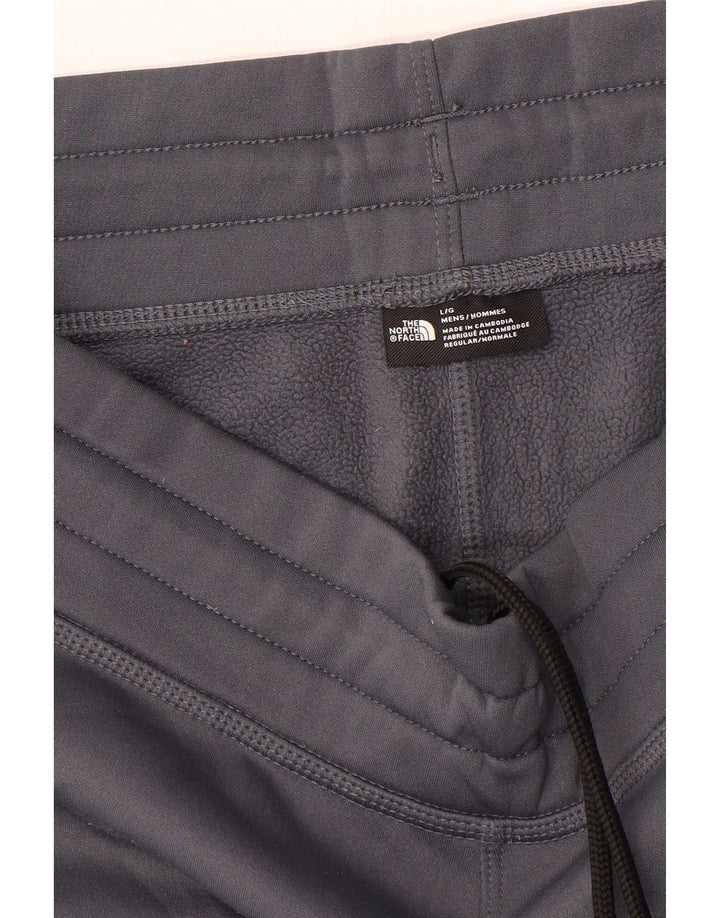 The North Face Pantalones cortos deportivos tipo cargo para hombre, talla grande, gris