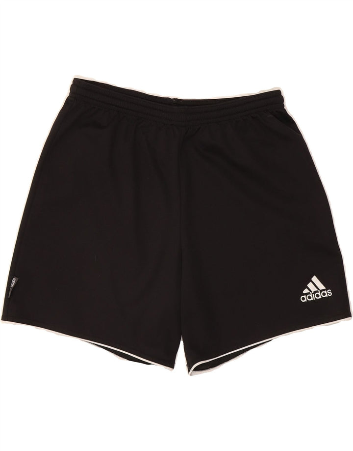 ADIDAS Mens Climalite Sport Shorts XS Black Polyester Vintage Adidas and Second-Hand Adidas from Messina Hembry 