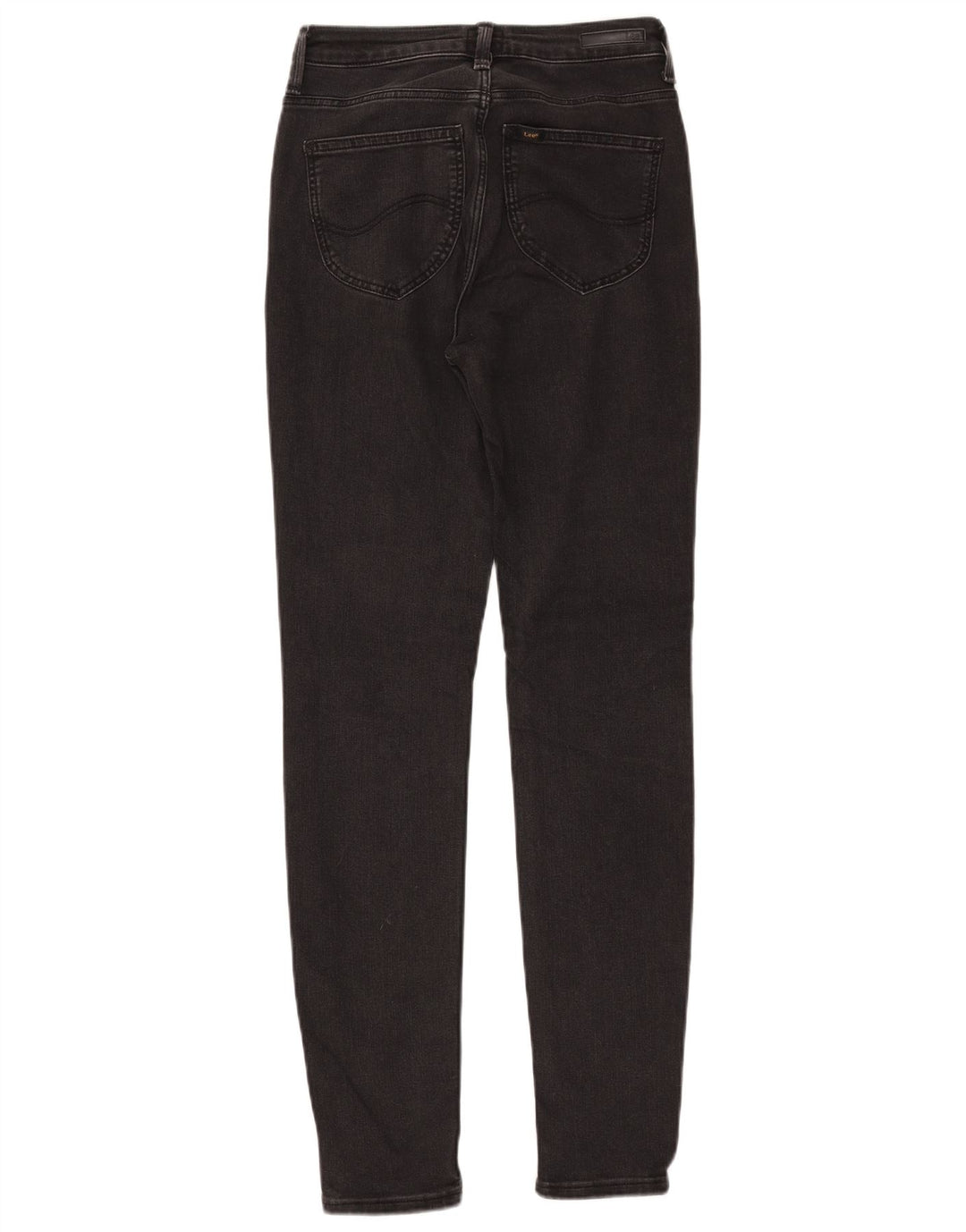 LEE Jeans Scarlett Altos Ajustados para Mujer W28 L33 Algodón Negro