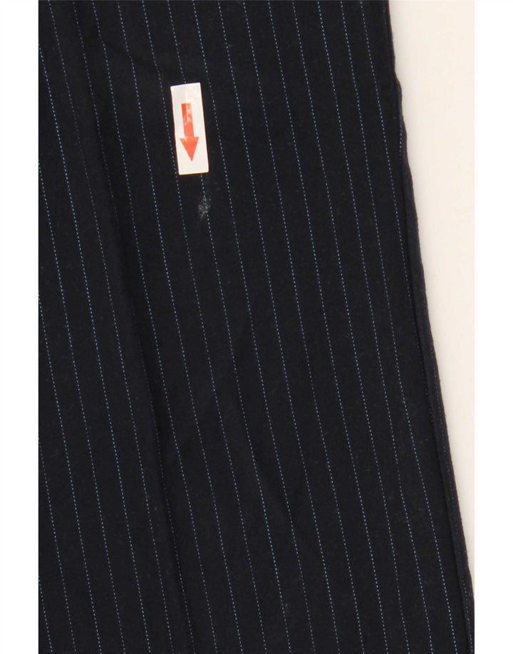 Marks & Spencer Pantalones de traje para mujer UK 12 Medium W32 L27 Azul marino