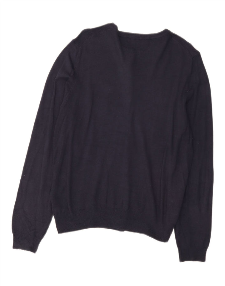 Marks & Spencer - Cárdigan para mujer, talla 40, talla grande, viscosa, color azul marino
