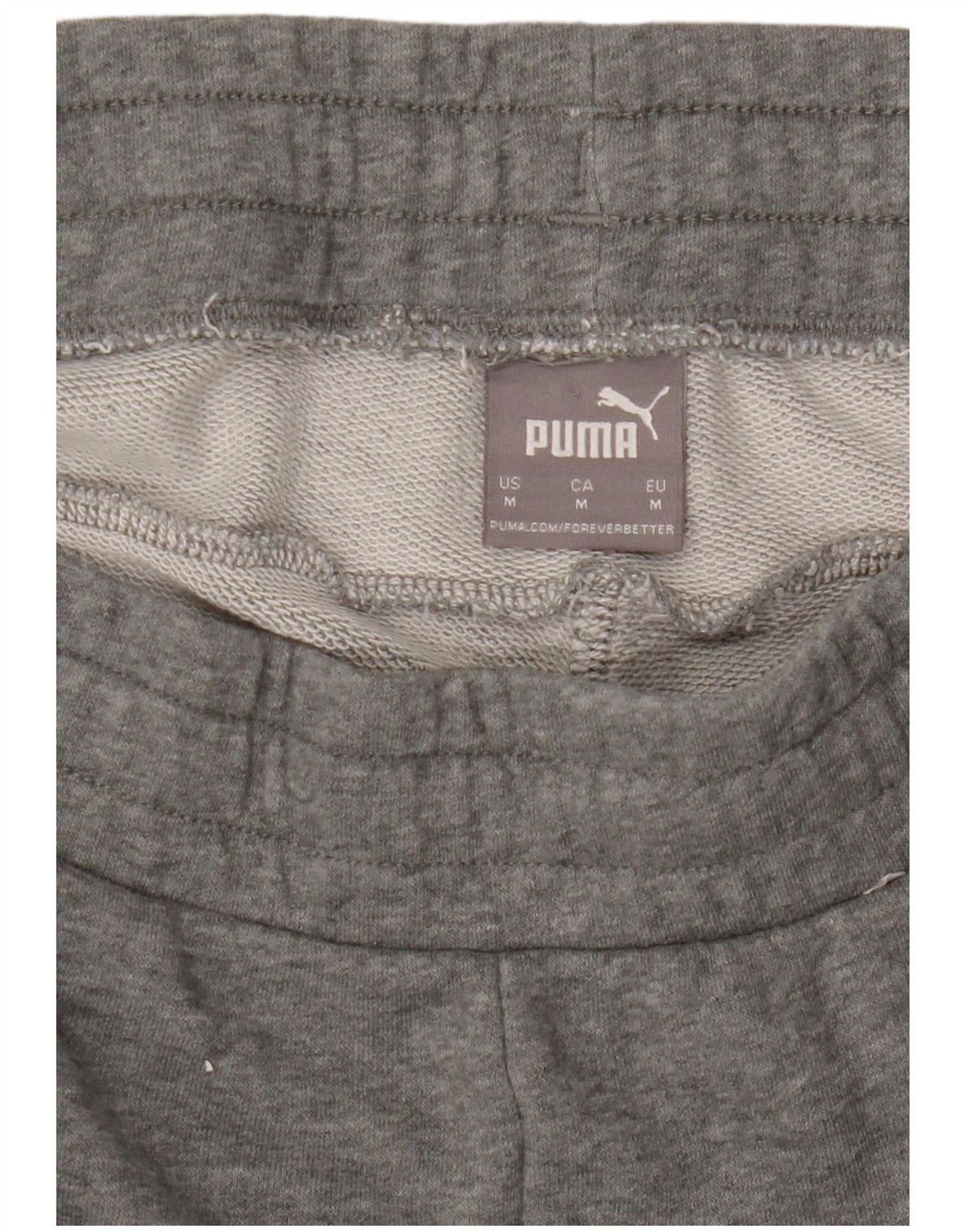 Pantalones De Chándal Puma Joggers De Algodón Moteado Gris Medio |