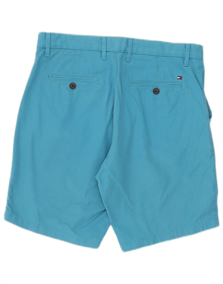 Tommy Hilfiger Pantalones cortos chinos para hombre W31 Algodón azul medio