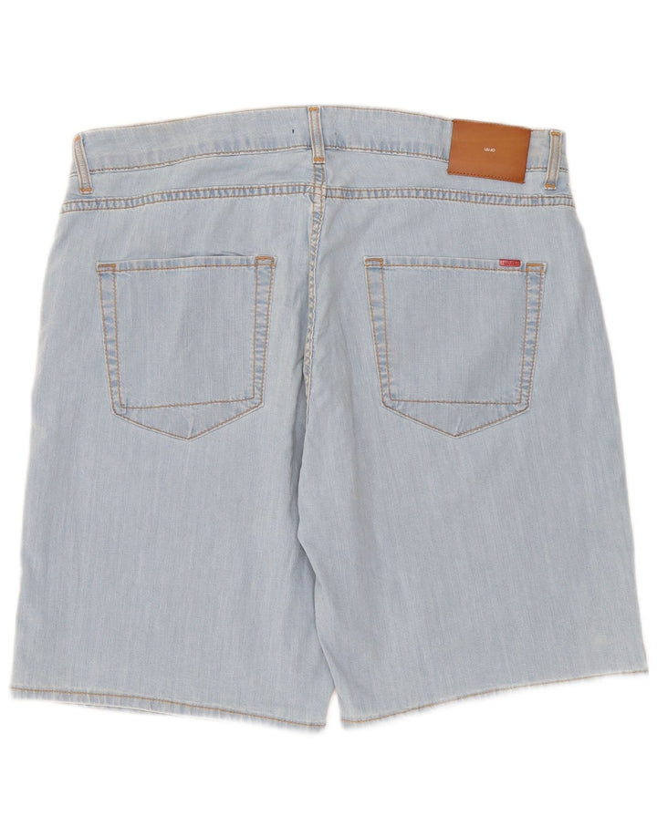 Pantalones cortos vaqueros Liu Jo para hombre W38 XL Algodón azul