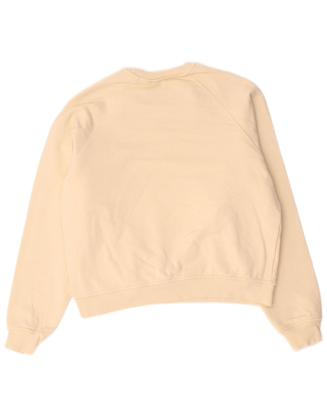 Zara Mujer Sudadera Jumper UK 44 Algodón Beige Medio