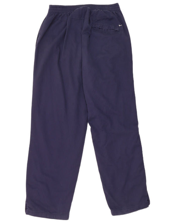 Pantalones Nike Hombre Holgados XL W34 L32 Azul Marino Algodón