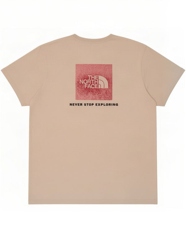 The North Face Hombre Camiseta Gráfica Top XL Algodón Blanco
