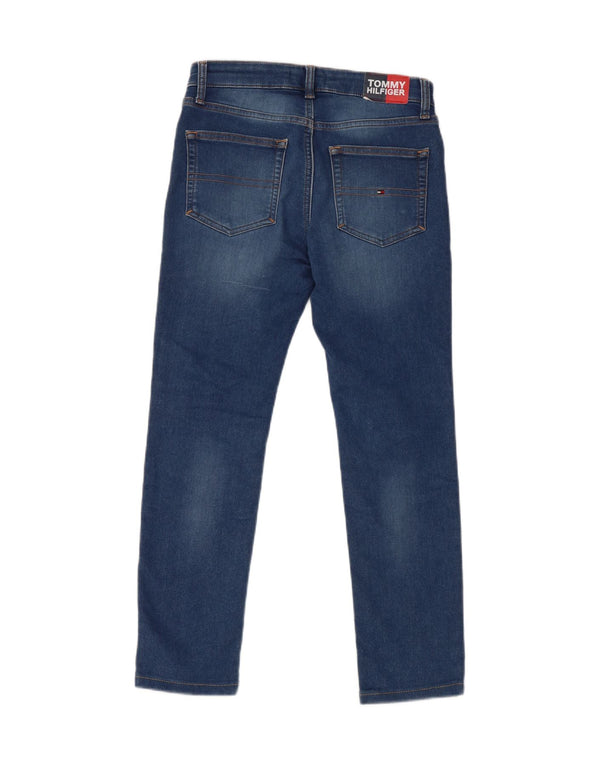 Tommy Hilfiger Vaqueros ajustados para niños 11-12 años W28 L25 Algodón azul