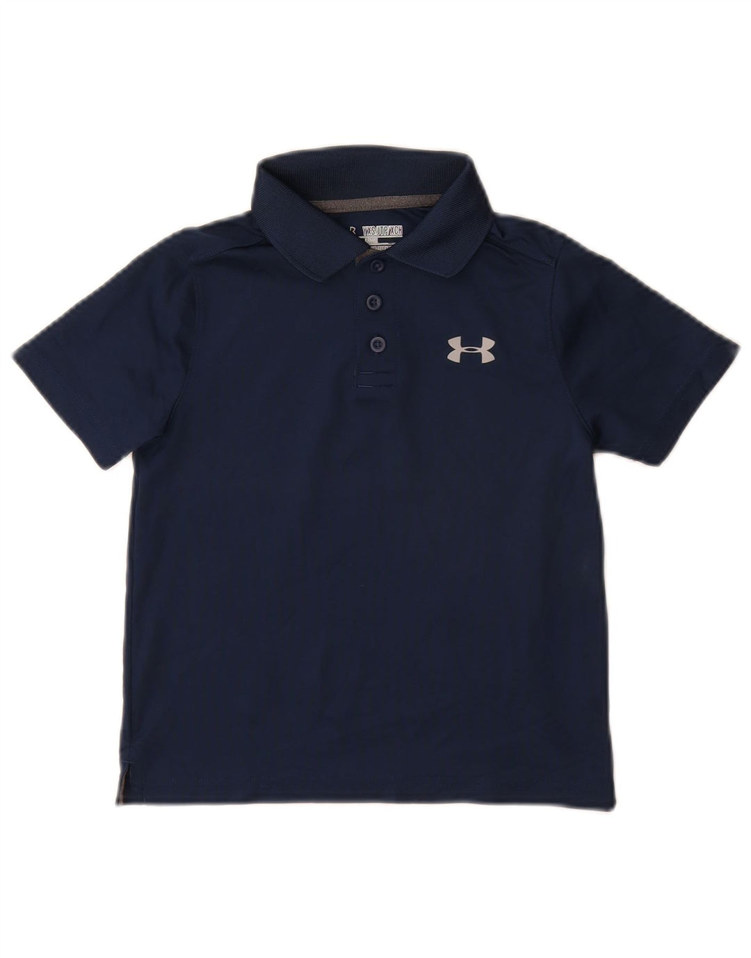 UNDER ARMOUR Polo Heat Gear para niños 6-7 años XS Azul Marino