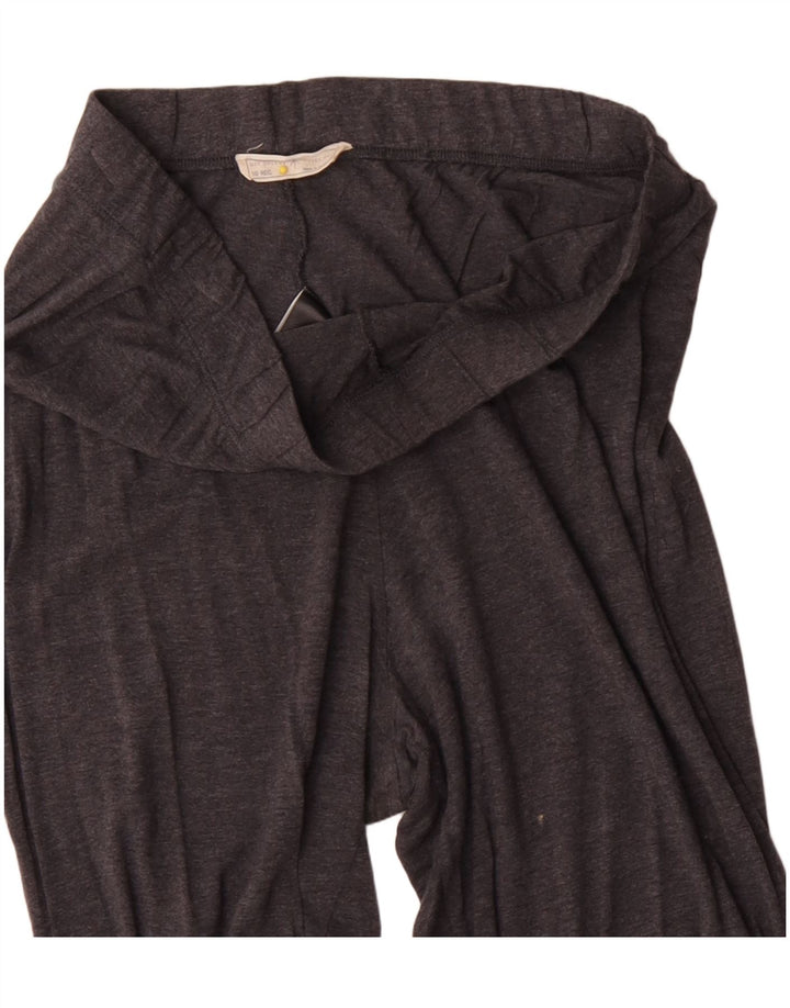 MARKS & SPENCER Pantalones de chándal para mujer UK 10 Small Grey Cotton
