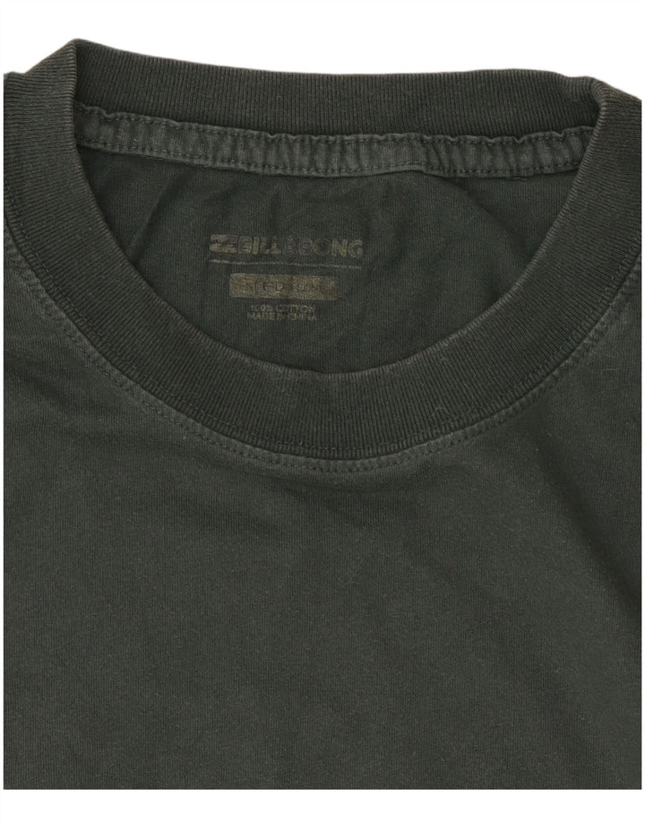 Billabong Hombre Camiseta Gráfica Top Medium Khaki Algodón