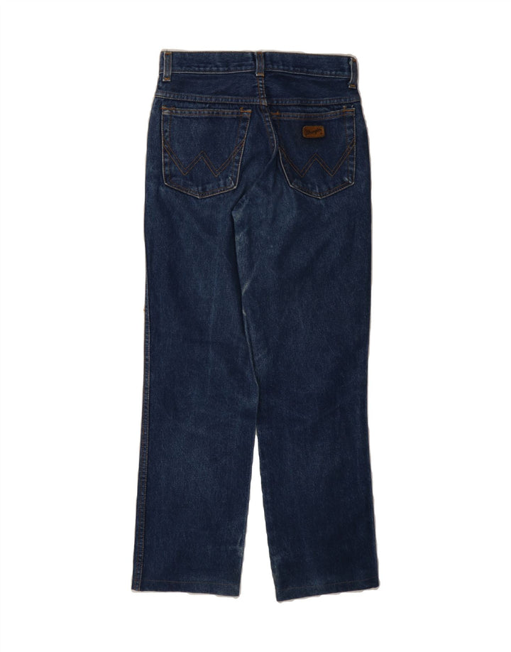 WRANGLER Womens Texas Straight Jeans W28 L28 Blue Cotton Vintage Wrangler and Second-Hand Wrangler from Messina Hembry 