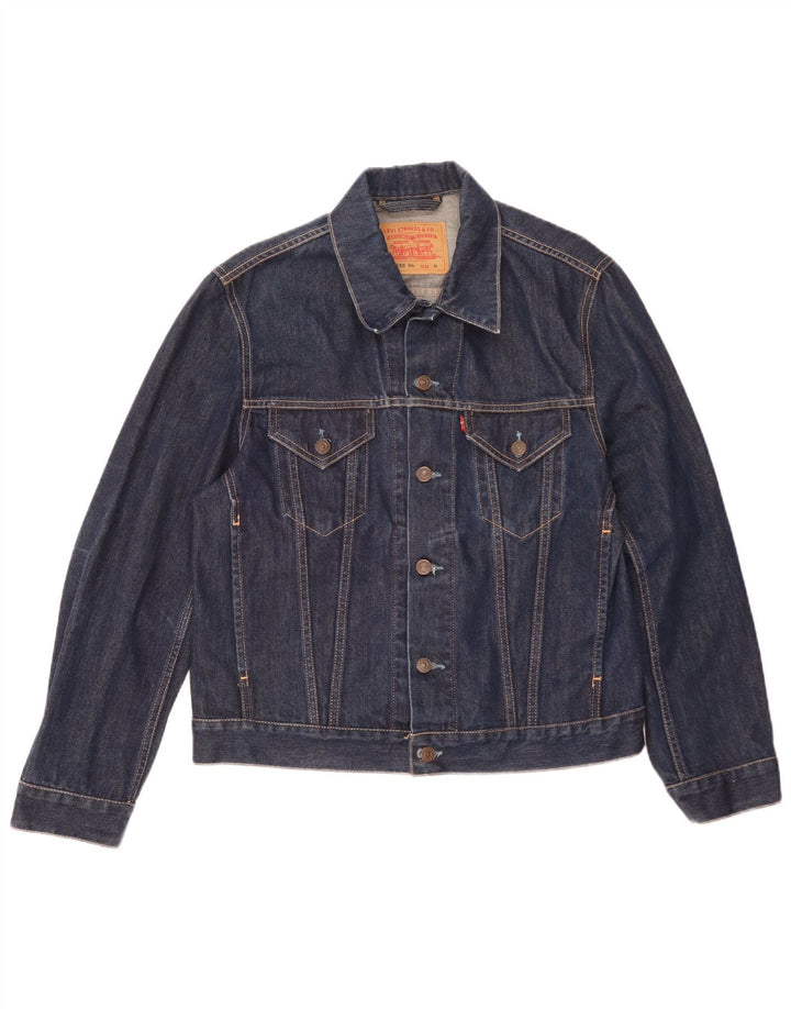 Levi's Chaqueta vaquera para hombre UK 38 Mediana Azul marino Algodón
