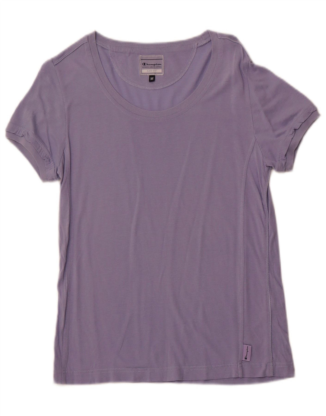 CHAMPION Camiseta de ajuste fácil para mujer, talla 40, talla M, color morado
