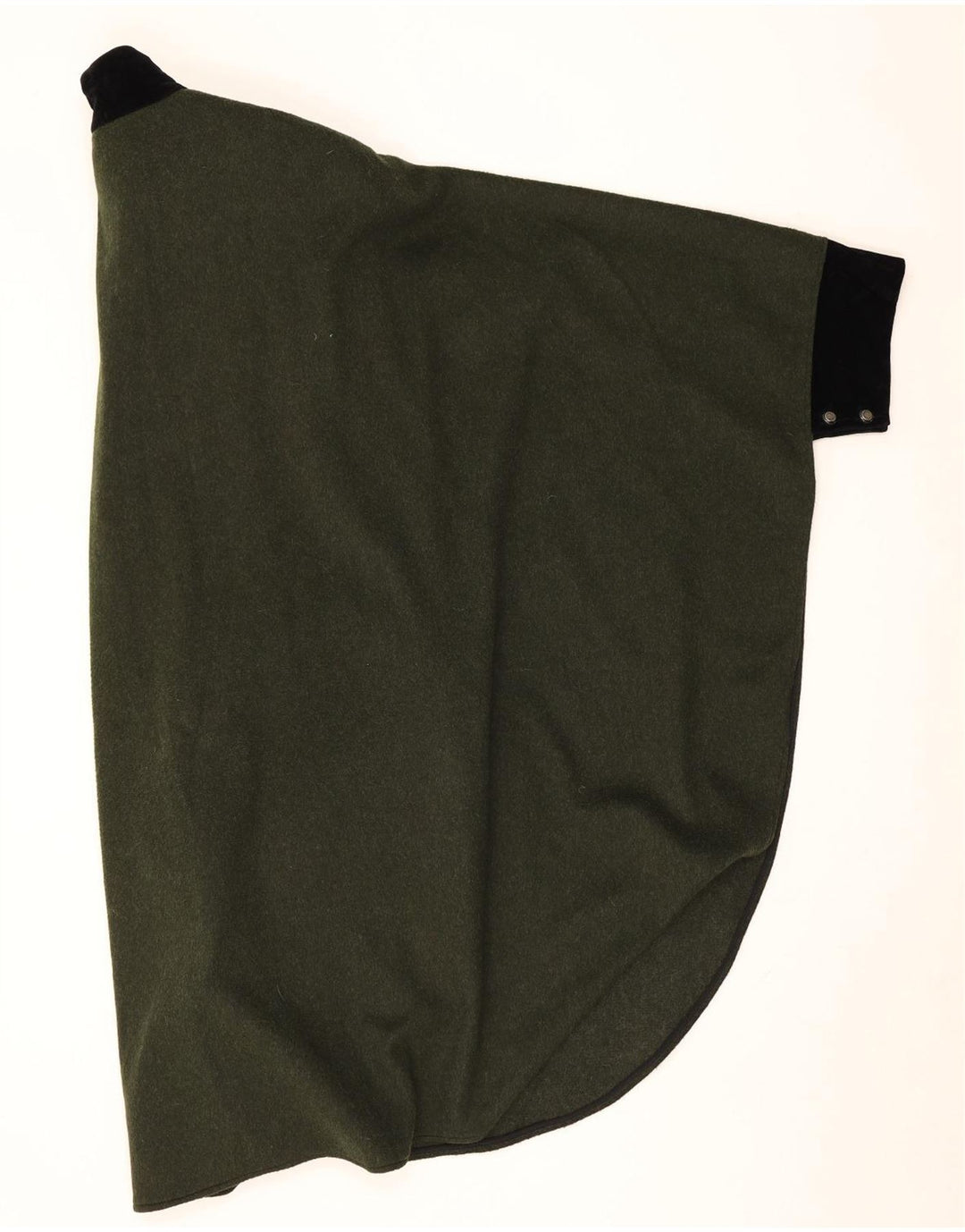 Abrigo Poncho Mujer Anna E Cristina IT 44 Verde Medio Colorblock