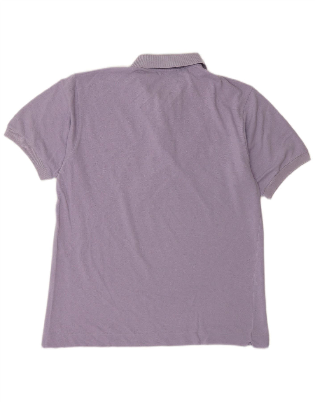 Polo Lacoste para hombre talla 4 mediano algodón morado